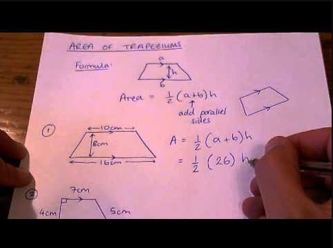 Rumus Trapesium untuk Mencari Keliling dan Luas Trapesium